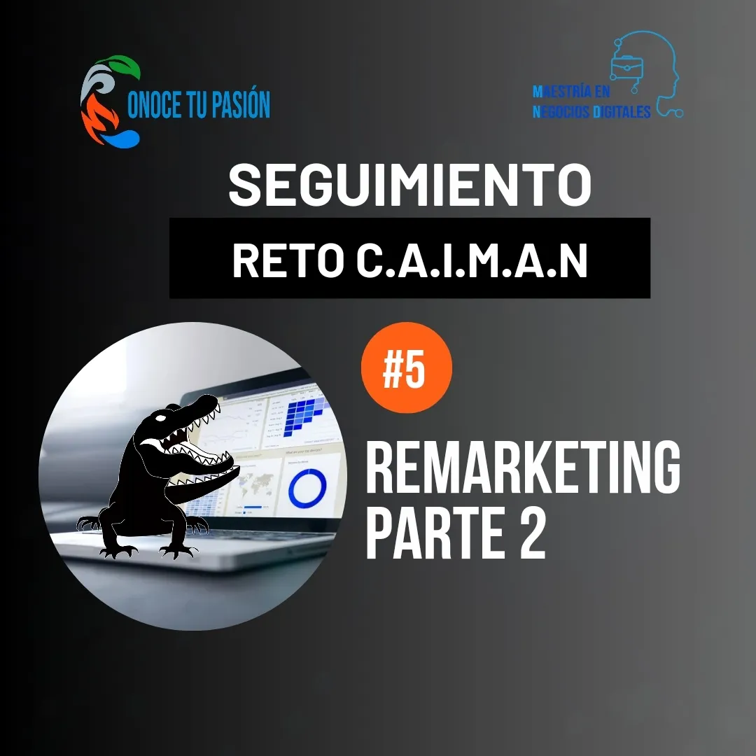 La Importancia del Remarketing | Seguimiento del Reto C.A.I.M.A.N 