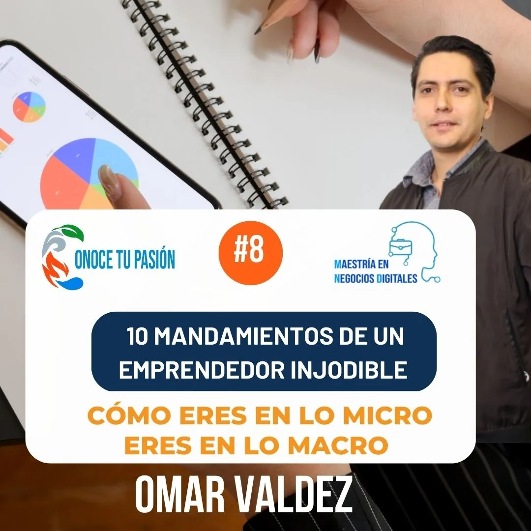 Como eres en lo micro, eres en lo macro | 10 mandamientos de un emprendedor 8