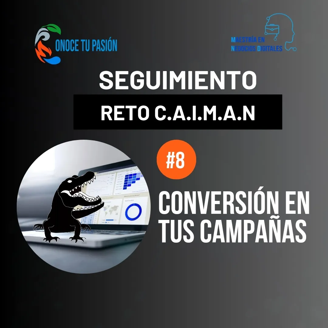 Conversión en tus campañas | Seguimiento del Reto C.A.I.M.A.N 